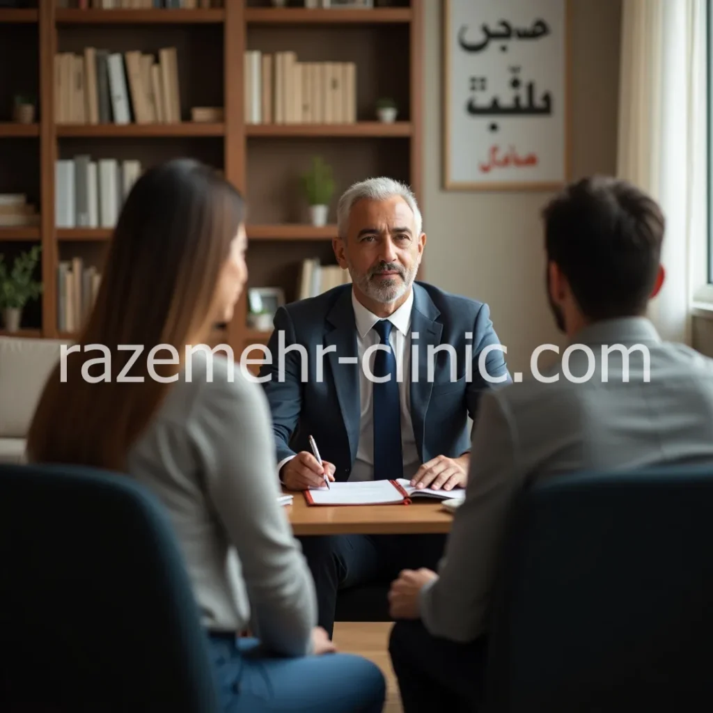 کلینیک راز مهر خدمات مشاور خانواده در شیراز گلستان